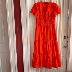 Quince Vibrant vermillion red Women's Dress